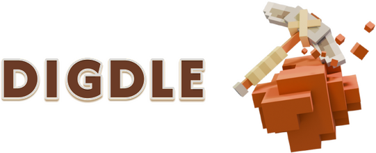 DIGDLE (3D nonogram puzzler) logo