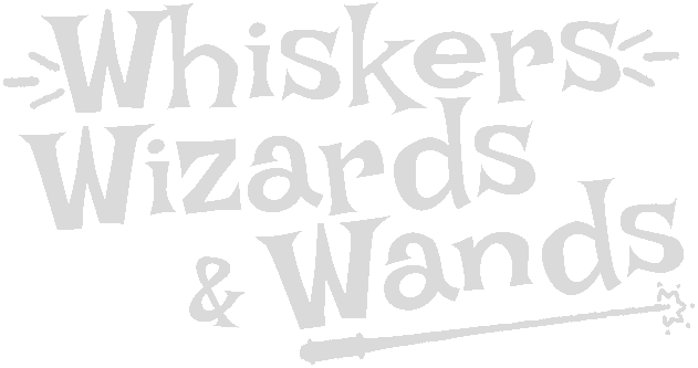 Whiskers, Wizards and Wands logo