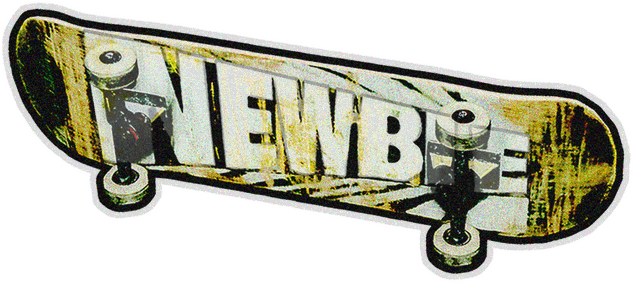 Newbie: Become a Skateboarder logo