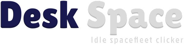 Desk Space: Idle Spacefleet clicker logo