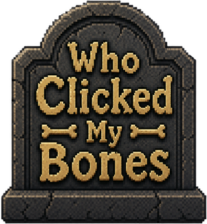 Who Clicked My Bones? logo