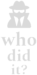 Who Did It? logo