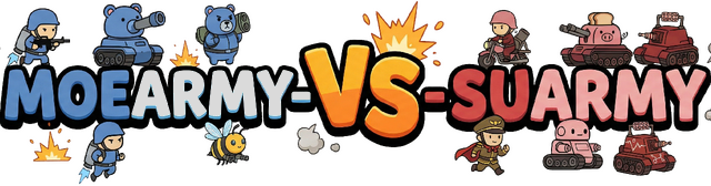 MoeArmy vs SuArmy logo