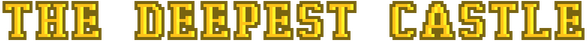 THE DEEPEST CASTLE logo