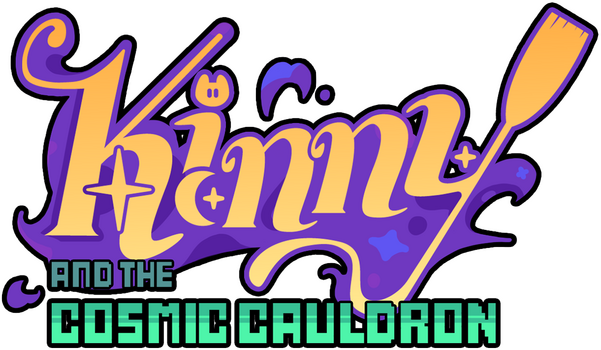 Kinny and the Cosmic Cauldron logo