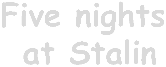 Five nights at Stalin logo
