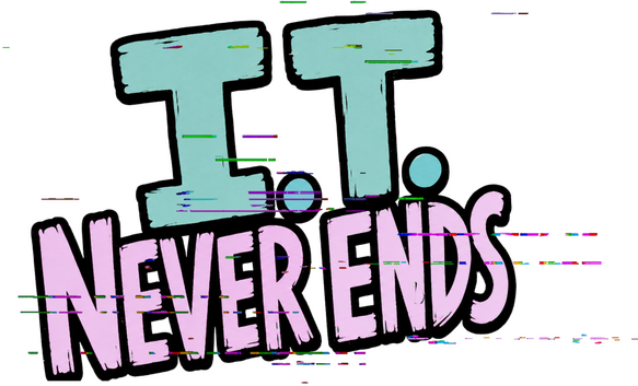 I.T. Never Ends logo