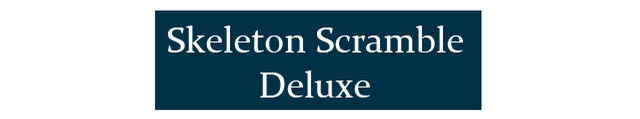 Skeleton Scramble Deluxe logo