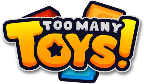 Too Many Toys! logo