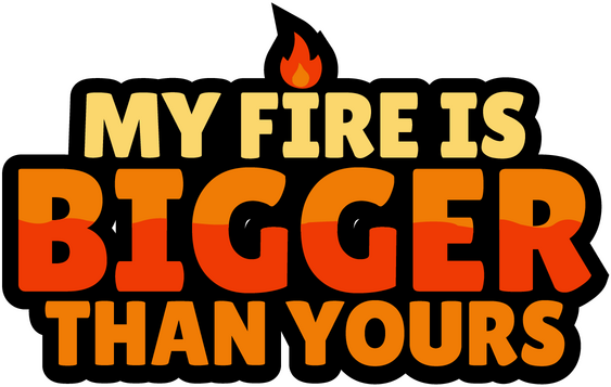 My Fire Is Bigger Than Yours logo