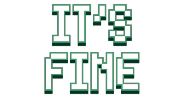 It's Fine logo
