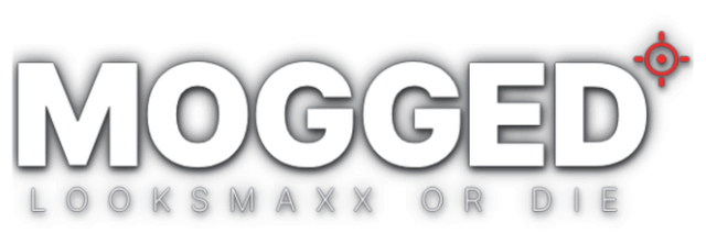 MOGGED: Looksmaxx or Die logo
